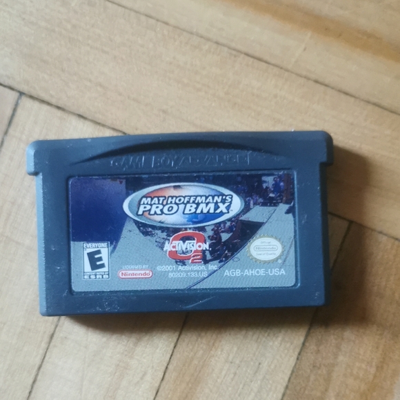 Nintendo Other - Matt Hoffman/Maty Hoffmans Pro BMX Gameboy Advance Game